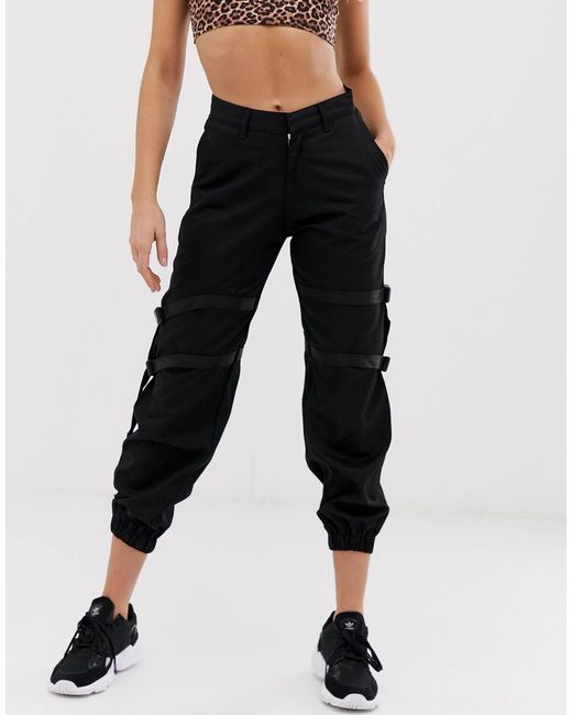 Cargo joggers with straps new arrivals
