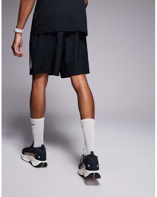 Nike Blue Form Dri-fit 9 Inch Shorts for men