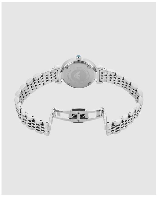 Emporio Armani Green Two-Hand, Stainless Steel Watch, Ar11667