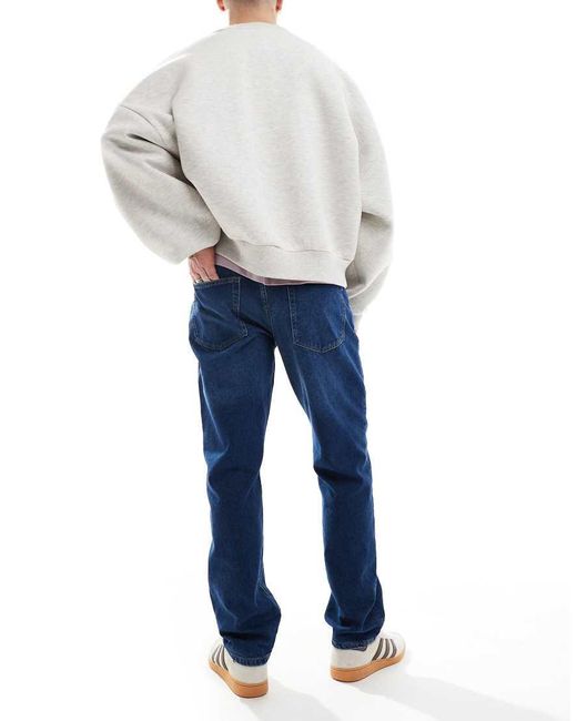 Only & Sons Blue Edge Straight Jeans for men