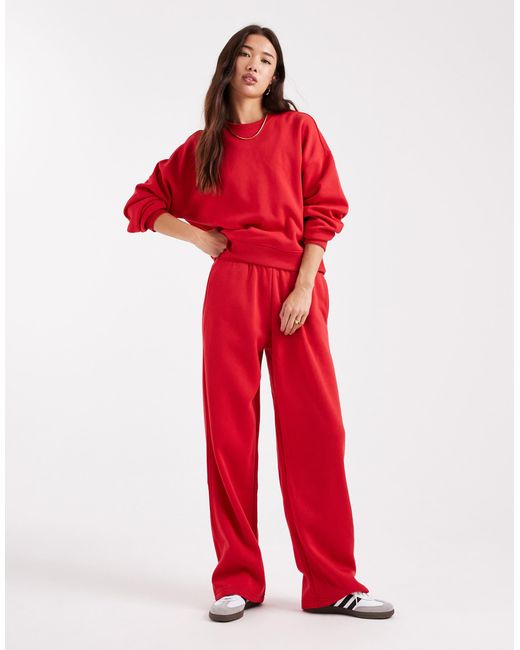 Pantalon ONLY en coloris Red