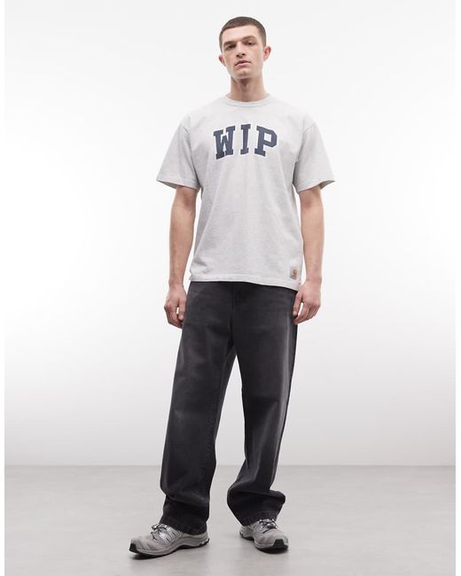 Carhartt White Logo T-shirt for men