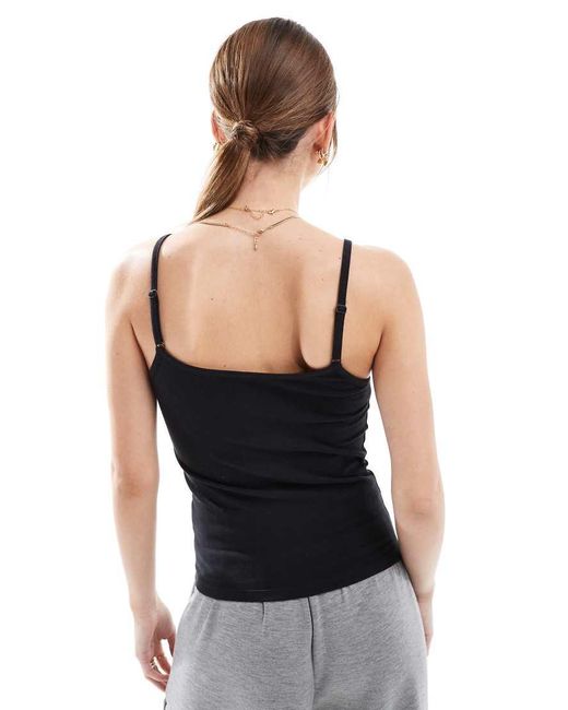 Cotton On Black Sleep Peached Jersey Longline Cami
