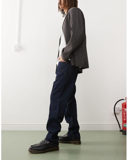 Dash - jean droit coupe classique effet brut Dr. Denim pour homme en coloris Gray