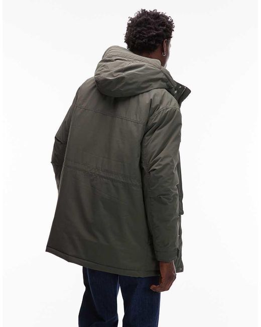 Tommy Hilfiger Gray City Parka Jacket for men