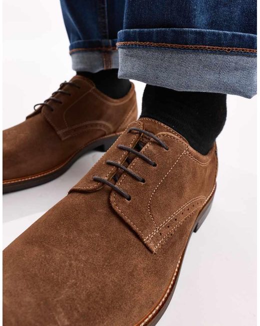 Base London Blue Eton Lace Up Shoe for men