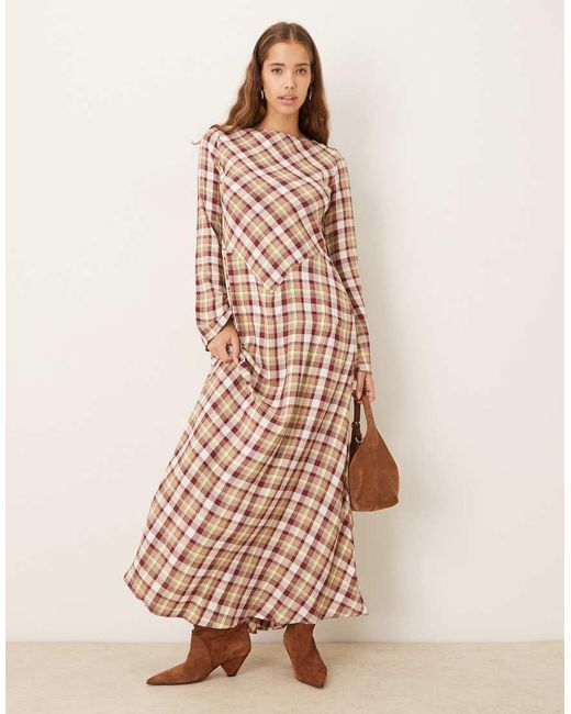 ASOS Natural Maxi Dress