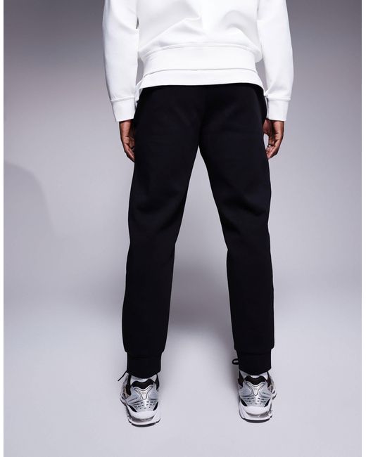 ARMANI EXCHANGE Gray Logo Cuffed joggers for men
