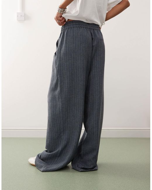 Collusion Gray Relaxed Pull On Pants