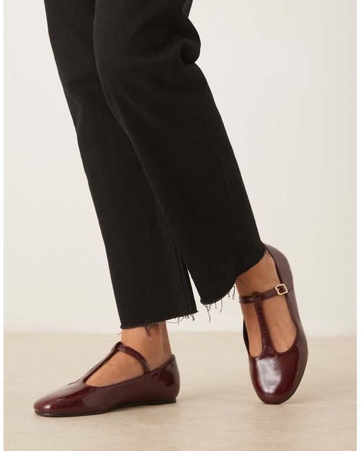 Latham di Asos Design Wide Fit in Brown