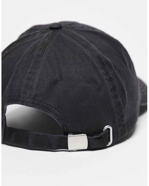 Reclaimed Vintage Black Unisex Logo Cap