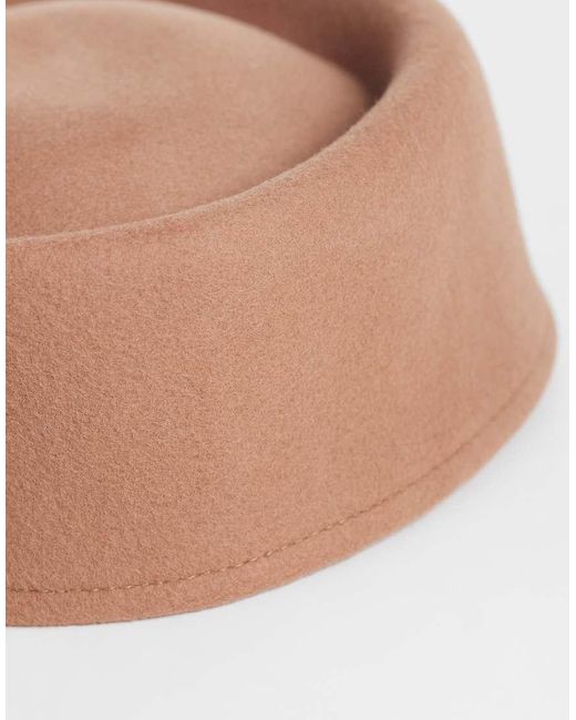 ASOS Natural Pillbox Hat