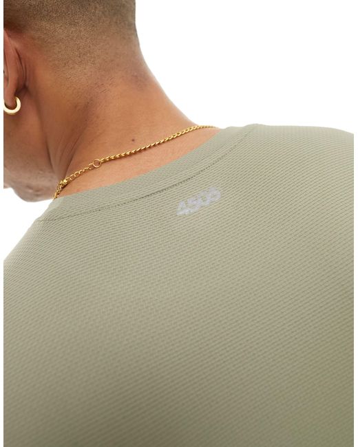 ASOS 4505 – icon – 2er-pack schnelltrocknende sport-t-shirts in Gray für Herren