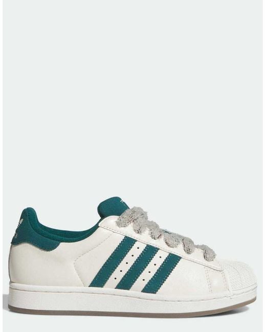 Adidas Originals Green Superstar Ii Trainers