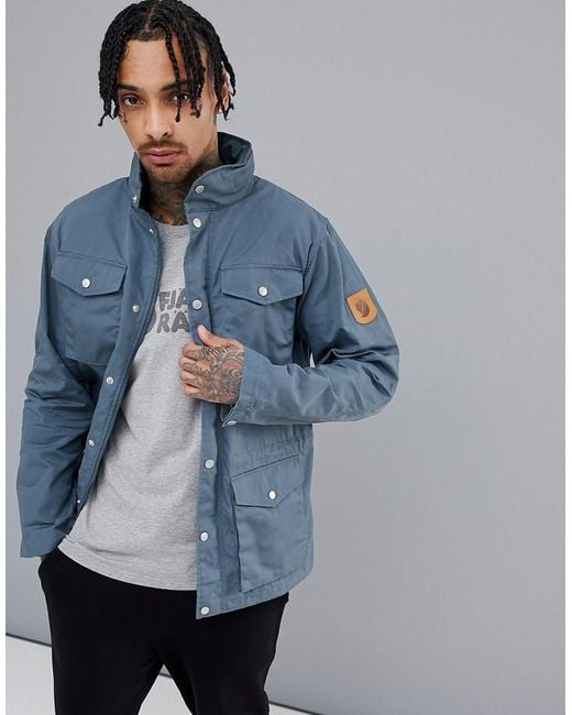 Fjallraven Raven Jacket In Gray for men