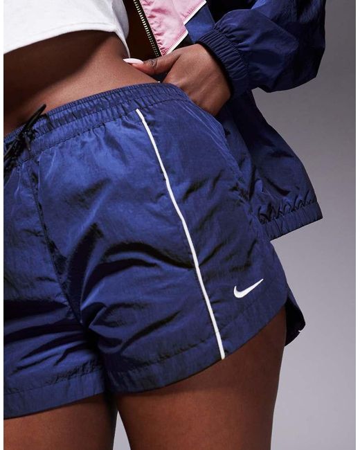 Nike Blue Windrunner Woven 2 Inch Shorts