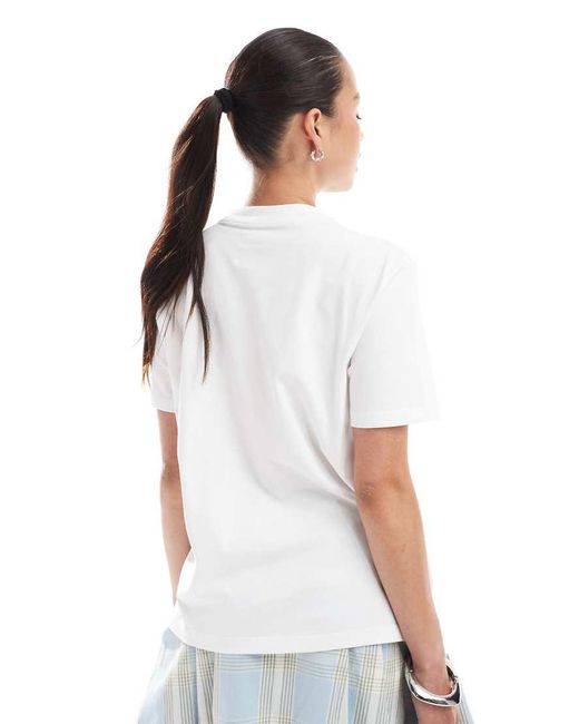 Calvin Klein White Script Logo T-shirt