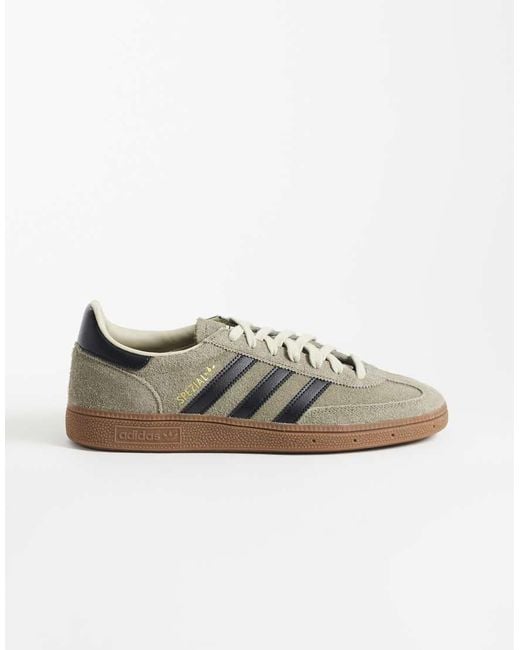 Adidas Originals Brown Handball Spezial Trainers And Black for men