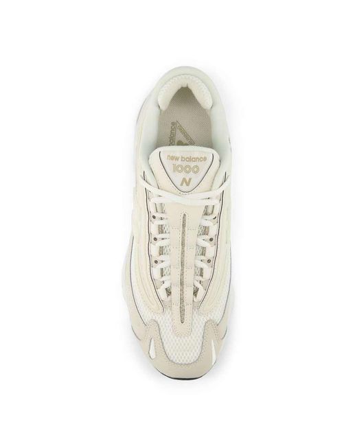 New Balance White 1000 Trainers