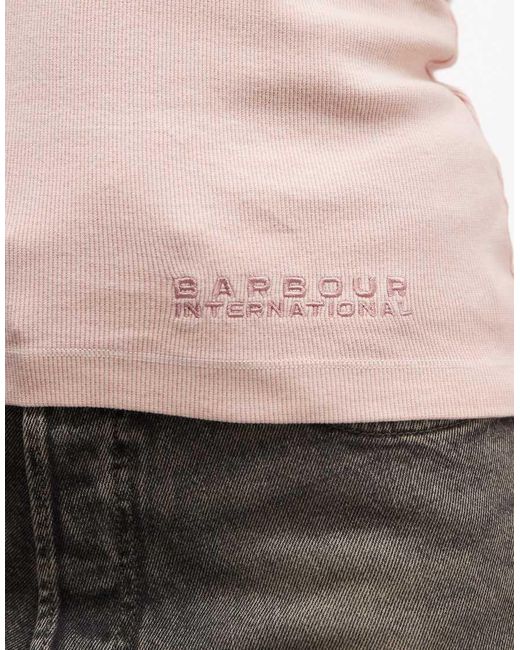 Barbour Pink Lyra Tank Top
