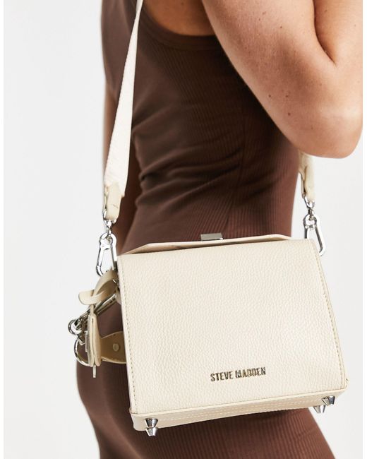 STEVE MADDEN, Beige Women's Across-body Bag