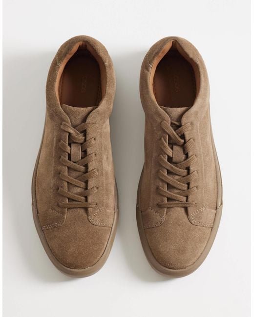 ASOS Brown Laceup Trainers for men