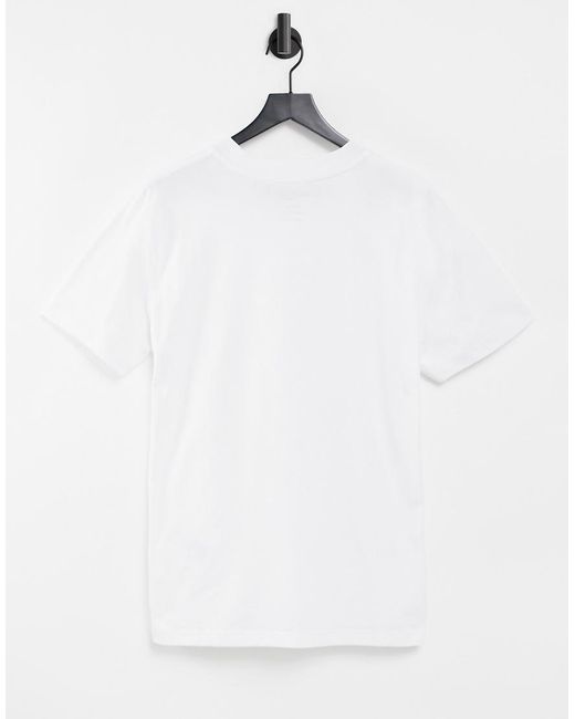 SELECTED White Homme Relaxed T-shirt for men