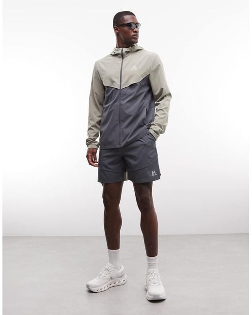 MONTIREX Gray Swift Shorts for men