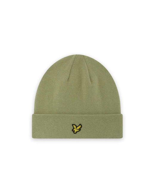 Headwear Berretto Basic di Lyle & Scott in Green da Uomo