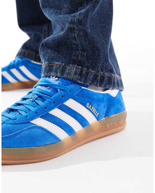 Adidas Originals Blue Gazelle Indoor for men