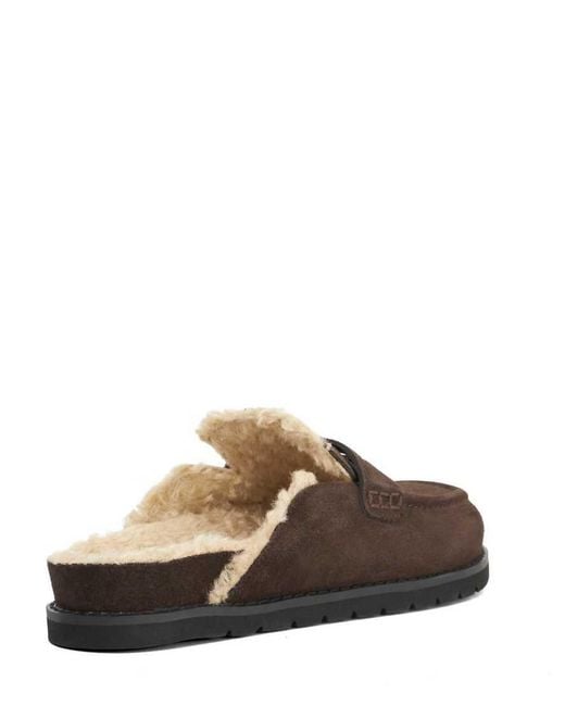 Dune Brown Goldys Mules