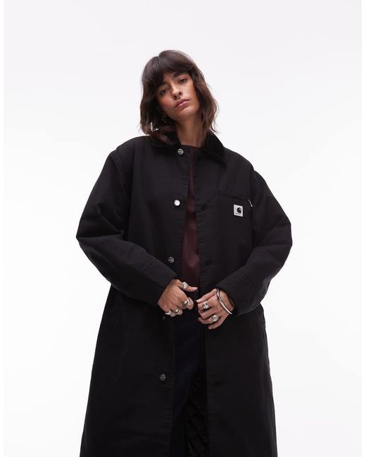 Carhartt Black Webster Longline Coat