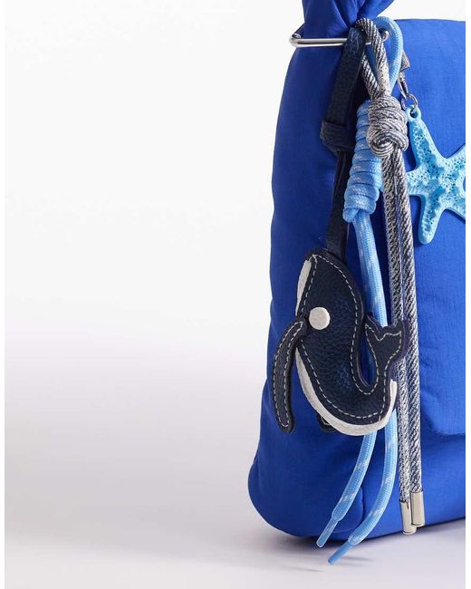 ASOS Blue Whale Bag Charm
