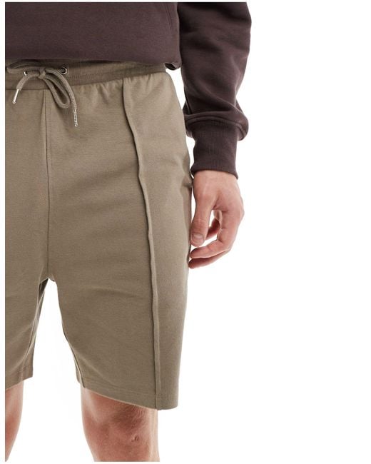 ASOS Multicolor Slim Pique Shorts for men