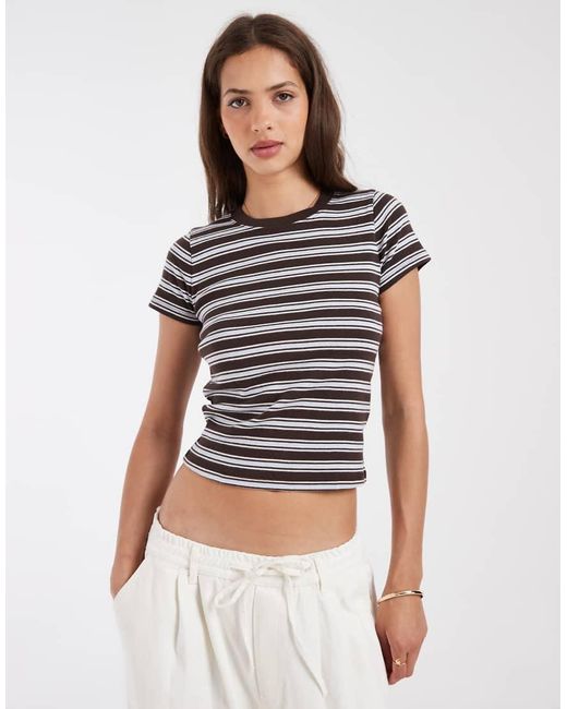 Hollister Black Baby Tee