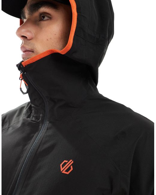 Dare 2b Black Torrek Lite Waterproof Jacket for men