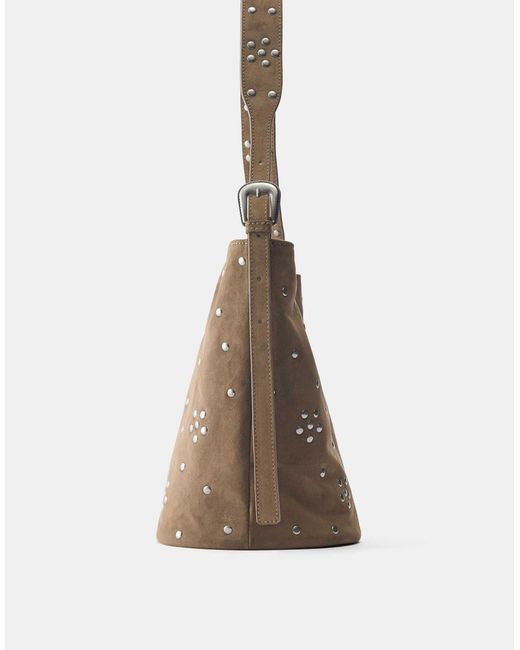 Pull&Bear Natural – beuteltasche