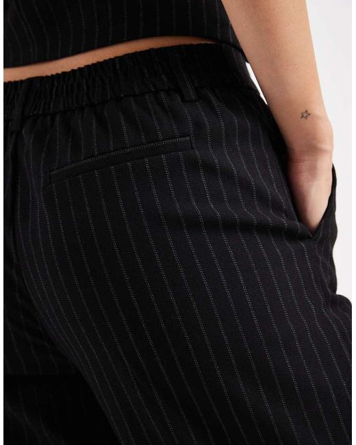 Object Black Mid Rise Pull On Smart Trouser Co-Ord