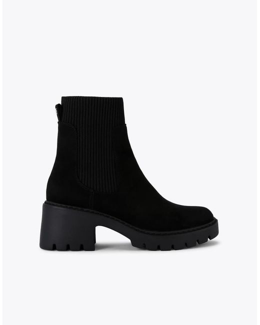 KG by Kurt Geiger Blue Tess Mid Ankle Boots