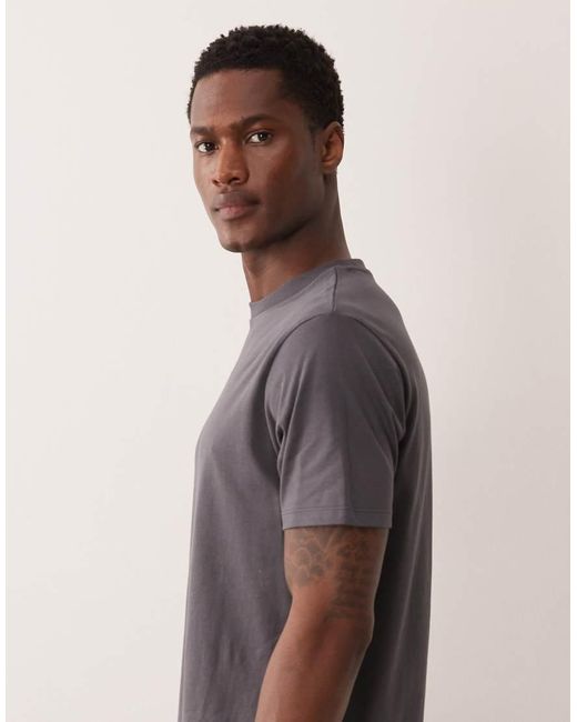 ASOS Blue Essentials Regular Fit T-shirt for men