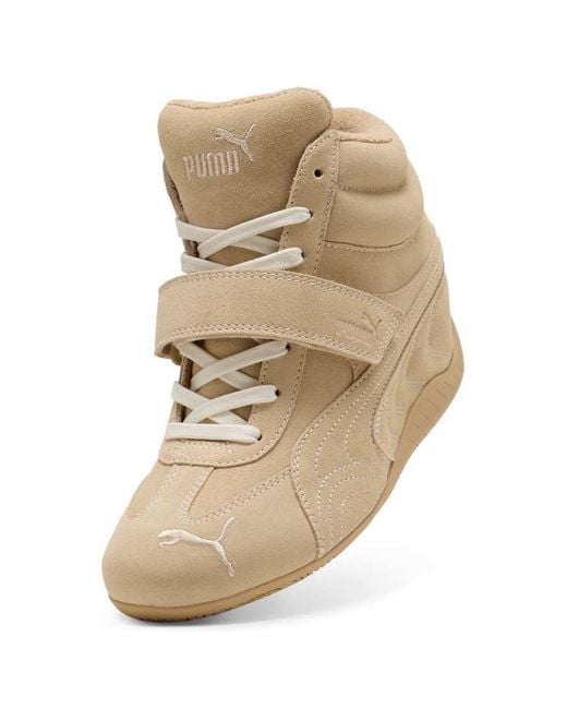 PUMA Natural Speedcat Wedge Trainers