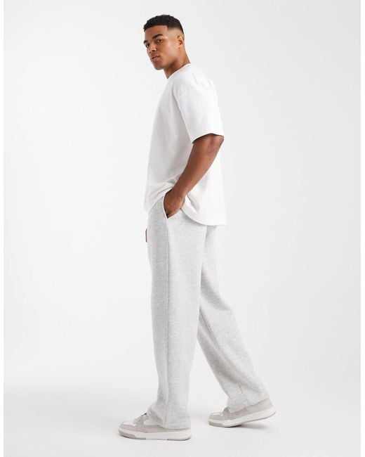 ASOS White Essentials Wide Leg jogger for men
