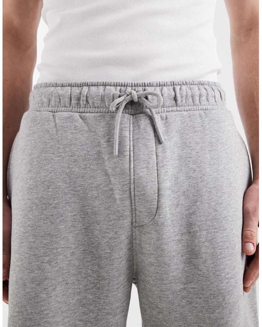 ASOS Gray Essential Tapered Sweatpants for men