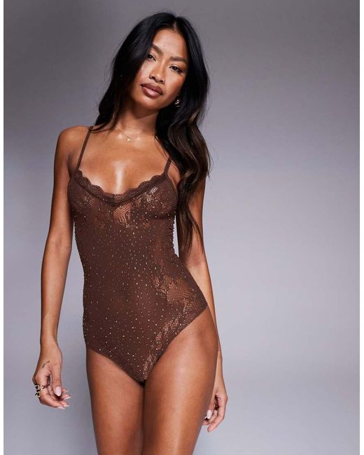 Ann Summers Multicolor Constellation Mesh Body