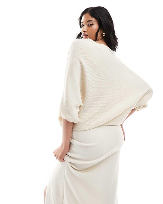 Jdy Natural – gerippter pullover