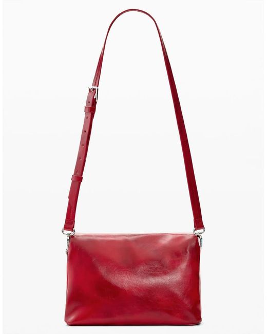 Desigual Red Medium Logo Bag