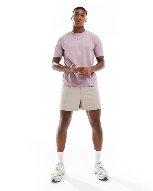 Boss – tchup – t-shirt in Purple für Herren