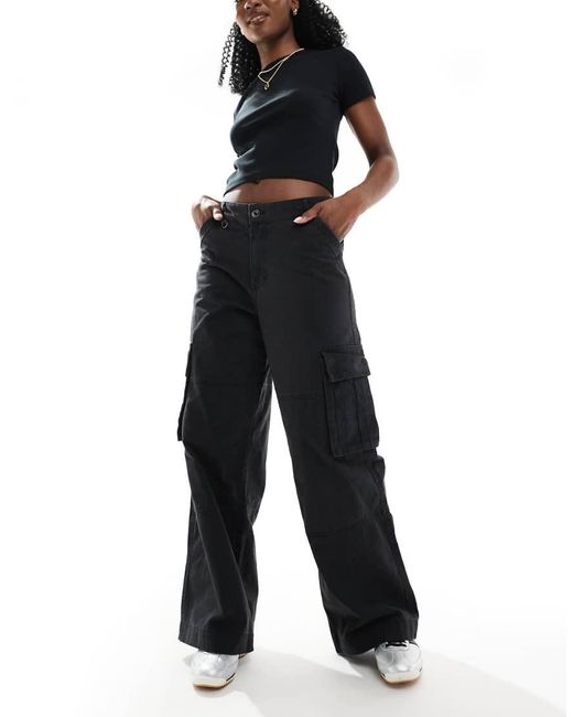Cotton On Black Benny Cargo Pant