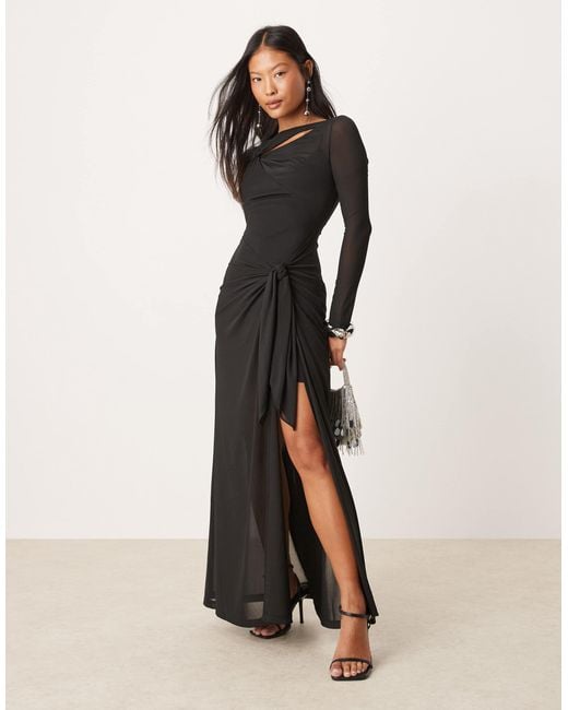 chinese dress ladies Forever 21 Bodycon Long-Sleeve Dress Brown Small at Amazon Women's Clothing  store main image 1