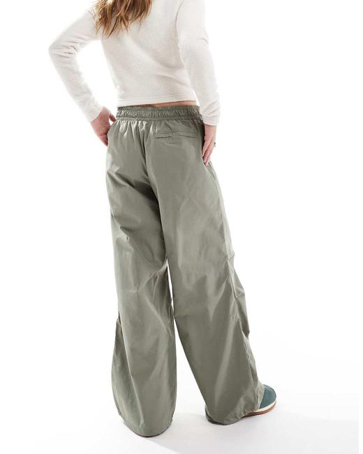 Nike Fleece Joggingbroek Met Swoosh En Rits in het White